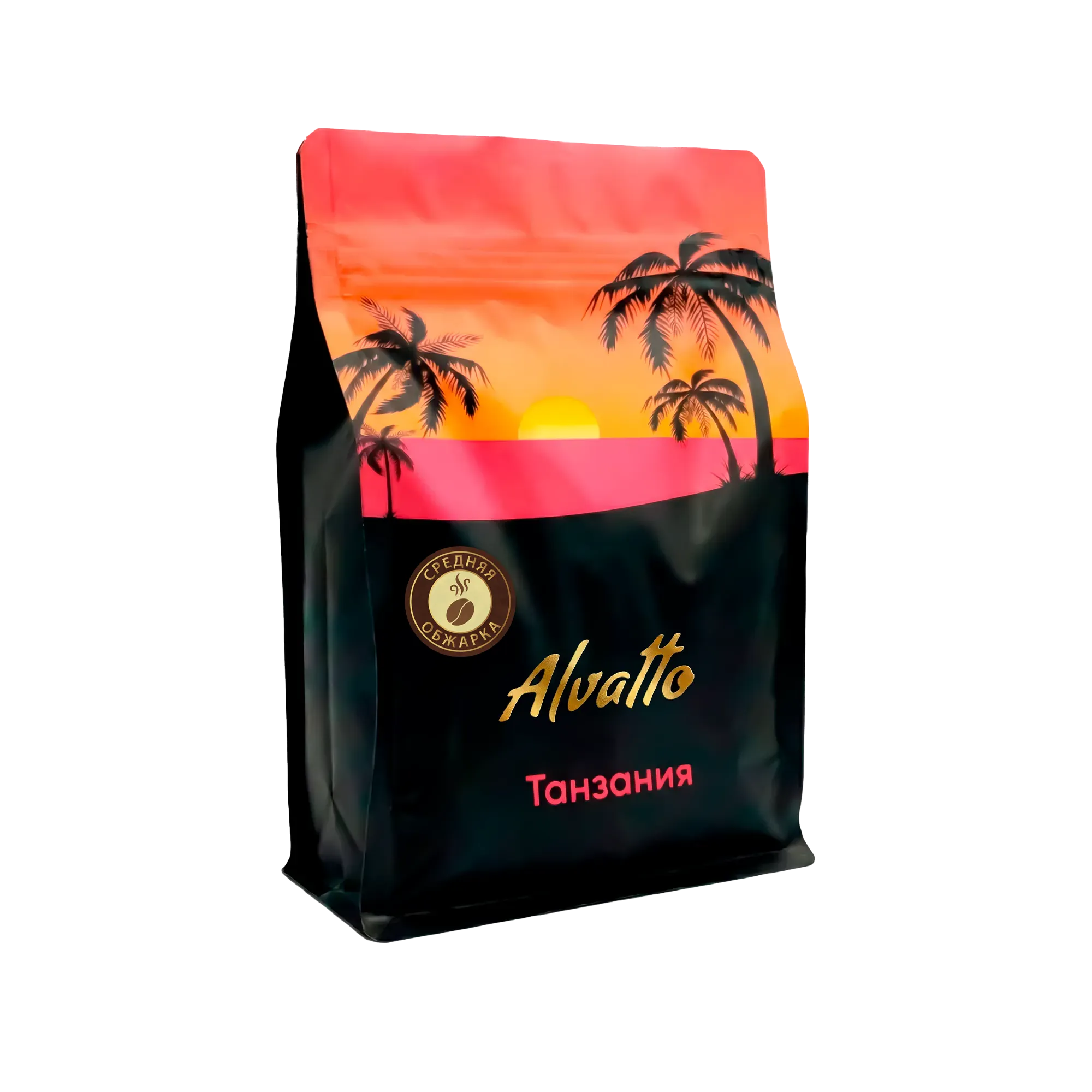 Кофе в зернах Альватто Танзания, 250г, средняя обжарка, 100 % арабика