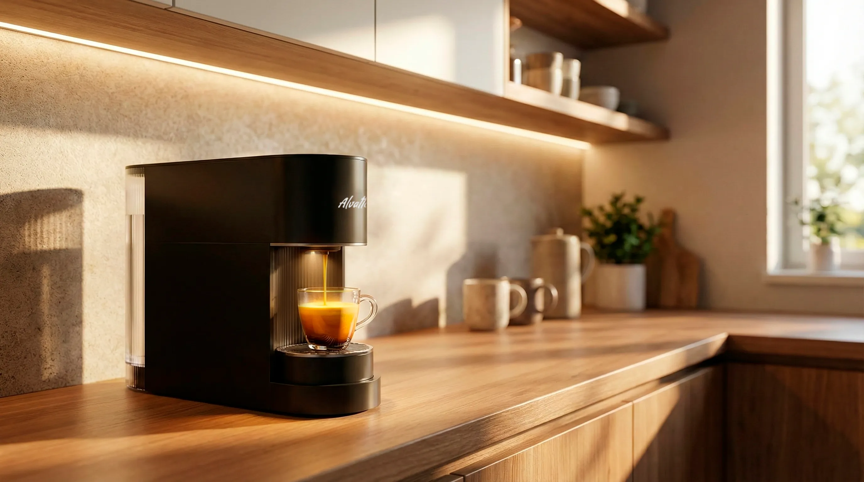 Alvatto Vero: Сенсорное управление и подсветка чашки