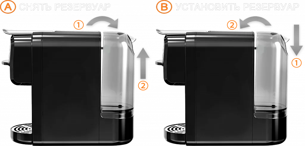 Инструкция по снятию резервуара