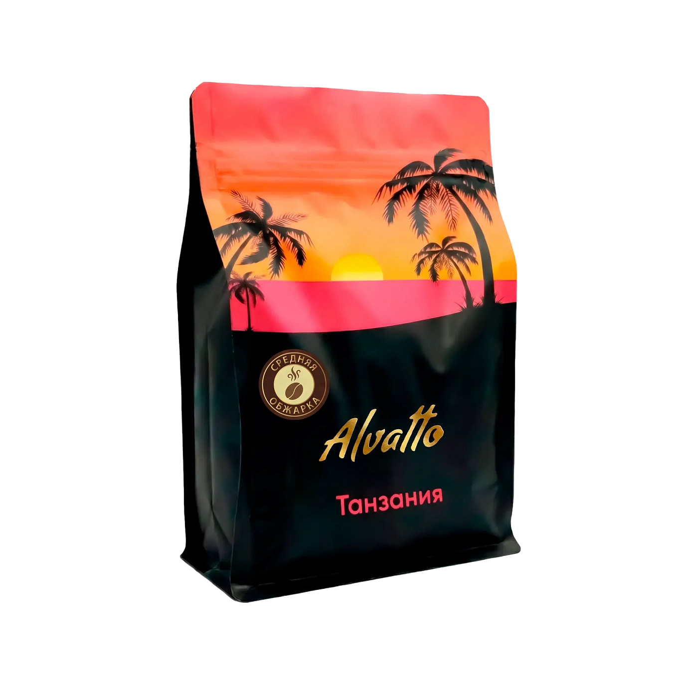 Кофе в зернах Альватто Танзания, 250г, средняя обжарка, 100 % арабика